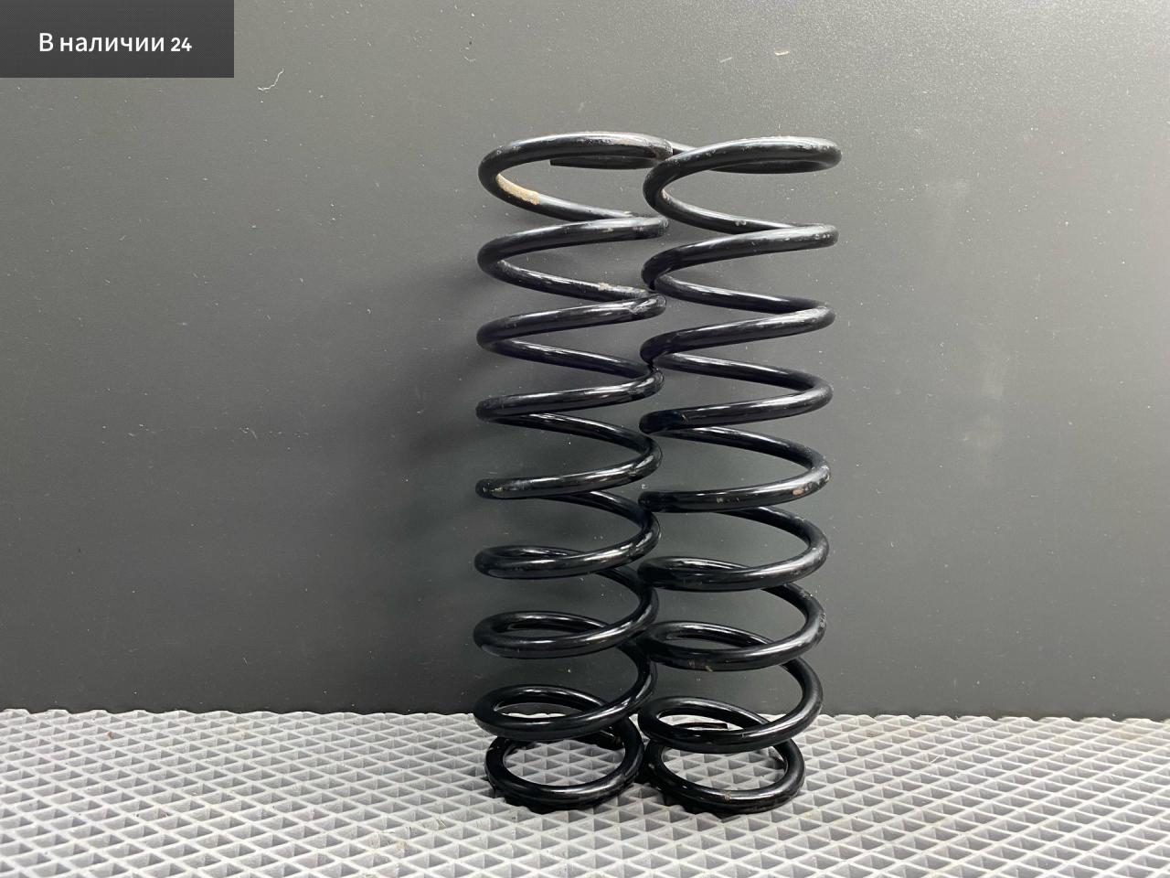 пружина задняя Mitsubishi Lancer 10 поколение CY2A 2008, 1.5 л., 4A91, бензин, АКПП, x42b - черный, седан, передний привод, 4140A158, 4140A022 - фото №1