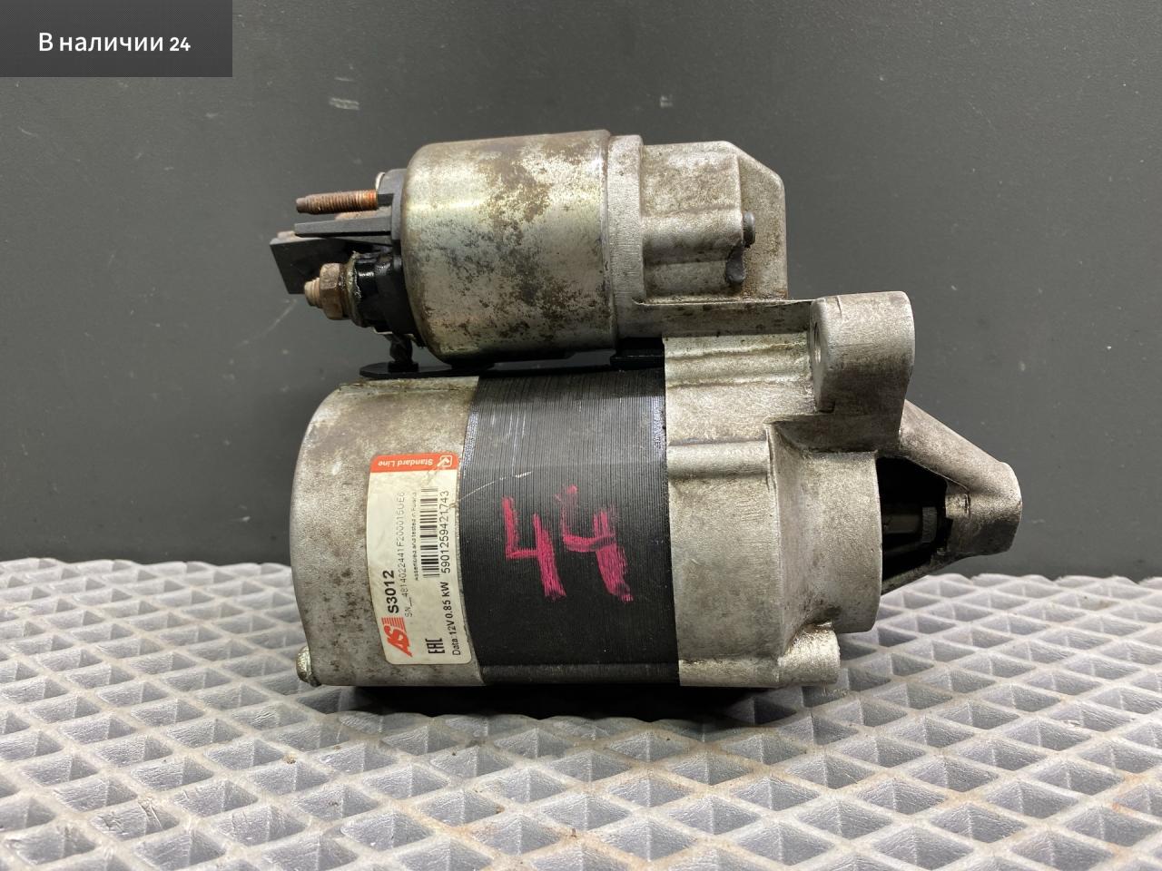 стартер Renault Megane 2 поколение LM0B 2005, 1.6 л., K4M 760, бензин, МКПП, 632 — gris boreal-2, седан, передний привод, 8200.815083, S3012 - фото №1