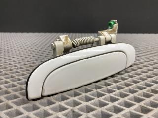 ручка наружная задняя левая Kia Rio 2 поколение [рестайлинг] JB 2009, 1.4 л., G4EE, бензин, МКПП, белый ud - clear white, седан, передний привод, 836501G050