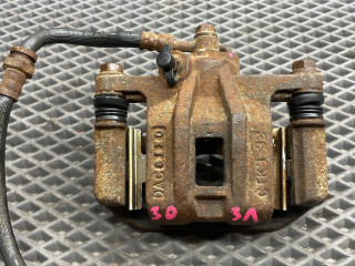 суппорт задний левый Chevrolet Lacetti 1 поколение J200 2008, 1.6 л., F16D3, бензин, МКПП, gge - ярко красный, хетчбэк 5 дв., передний привод, 96800085