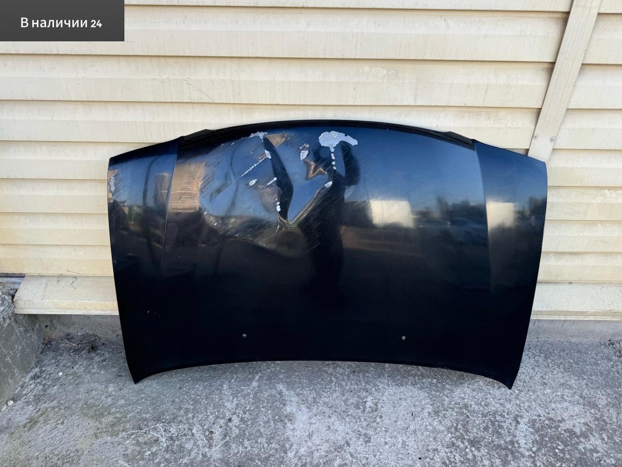 капот Toyota Cami 1 поколение J122E 2001, 1.3 л., K3-VE, бензин, АКПП, 6a5 - черный, внедорожник 5 дв., задний привод, правый руль, 53301-87405 - фото №1