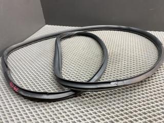 уплотнитель двери Mitsubishi Lancer 10 поколение CY2A 2008, 1.5 л., 4A91, бензин, АКПП, x42b - черный, седан, передний привод, 5725A034