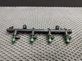 топливная рампа Renault Megane 2 поколение LM0B 2005, 1.6 л., K4M 760, бензин, МКПП, 632 — gris boreal-2, седан, передний привод, 8200135504, 8200505191