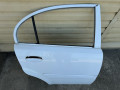 дверь задняя правая Kia Rio 2 поколение [рестайлинг] JB 2009, 1.4 л., G4EE, бензин, МКПП, белый ud - clear white, седан, передний привод, 770041G010 - фото №15