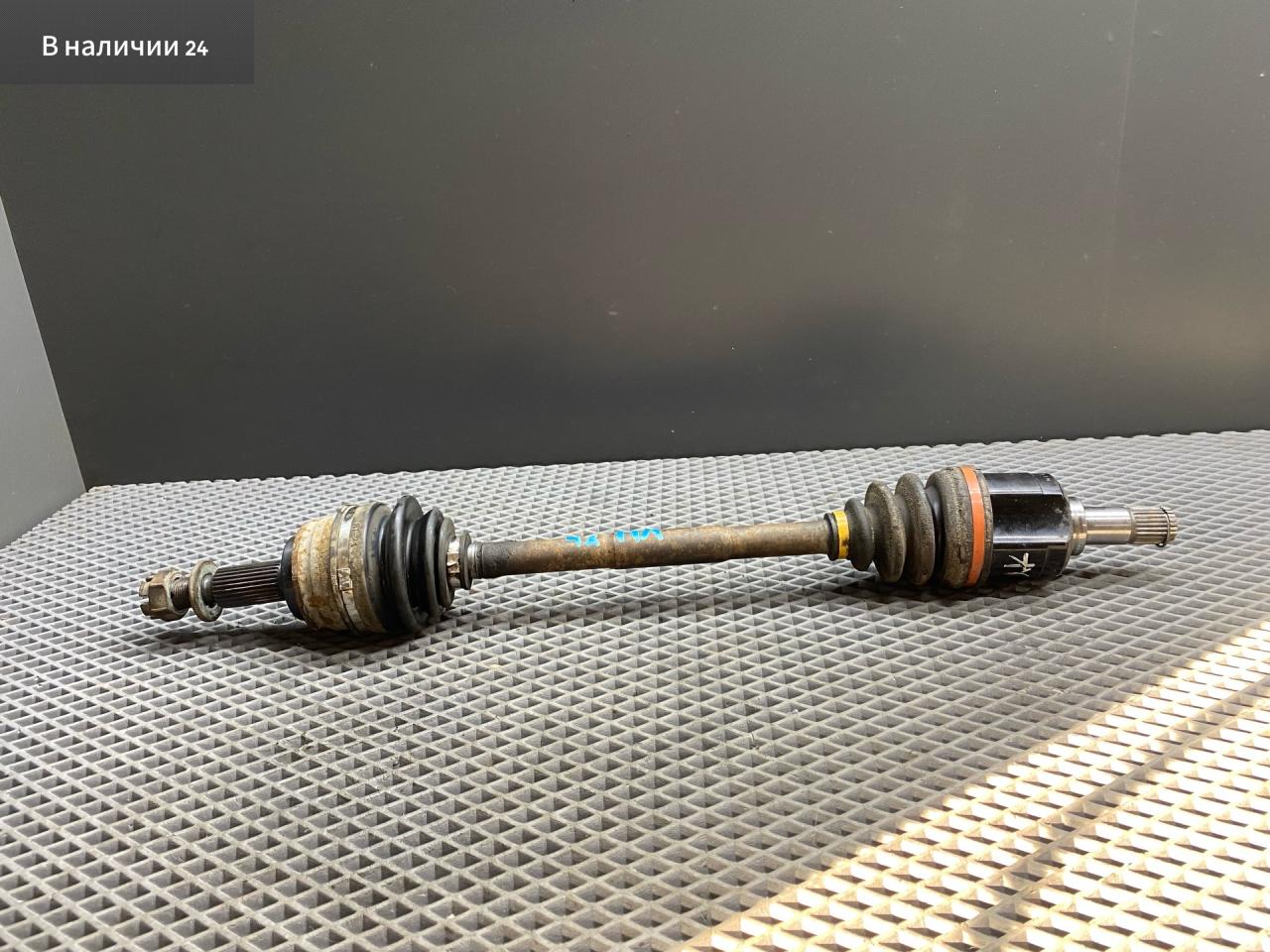 Привод колеса лев. Mitsubishi Lancer 10 поколение CY2A 2008, 1.5 л., 4A91, бензин, АКПП, x42b - черный, седан, передний привод, MB515403, 3815A167, 3815A453 - фото №1