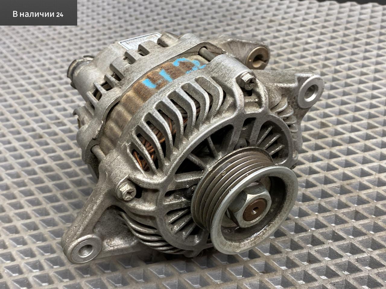 генератор Mitsubishi Lancer 10 поколение CY2A 2008, 1.5 л., 4A91, бензин, АКПП, x42b - черный, седан, передний привод, 1800A123 - фото №1