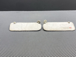 козырек солнцезащитный Toyota Corolla 9 поколение (E120/E130) CDE120 2004, 1.6 л., 3ZZ-FE, бензин, МКПП, 8q3 - grayish blue, седан, передний привод, 7432002241B1, 74320-02240-B1, 7431002231B1, 74310-02230-B1