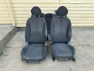 салон (комплект сидений) Kia Rio 2 поколение [рестайлинг] JB 2009, 1.4 л., G4EE, бензин, МКПП, белый ud - clear white, седан, передний привод, 891001G100AGN, 894001G800AGN, 893001G800AGN, 883001G261AGN