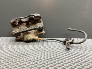 суппорт передний левый Renault Megane 2 поколение LM0B 2005, 1.6 л., K4M 760, бензин, МКПП, 632 — gris boreal-2, седан, передний привод, 7701207685