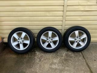 диск литой Mitsubishi Lancer 10 поколение CY2A 2008, 1.5 л., 4A91, бензин, АКПП, x42b - черный, седан, передний привод