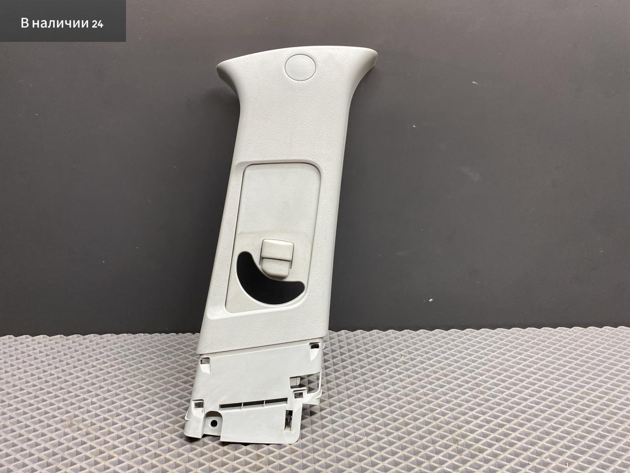 обшивка стойки центральной правой Mitsubishi Lancer 10 поколение CY2A 2008, 1.5 л., 4A91, бензин, АКПП, x42b - черный, седан, передний привод, 7211A063 - фото №1