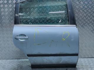 дверь задняя правая Volkswagen Passat B5 [рестайлинг] 2003, серебристый, седан, правый руль