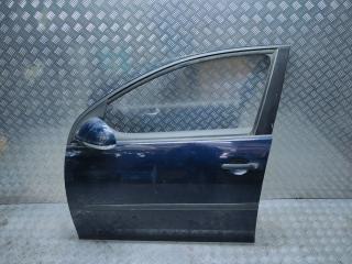 дверь передняя левая Volkswagen Golf 5 поколение 2004, синий, хетчбэк 5 дв.