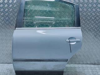 дверь задняя левая Volkswagen Passat B5 [рестайлинг] 2003, серебристый, седан, правый руль