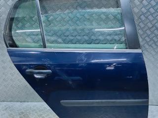дверь задняя правая Volkswagen Golf 5 поколение 2004, синий, хетчбэк 5 дв.
