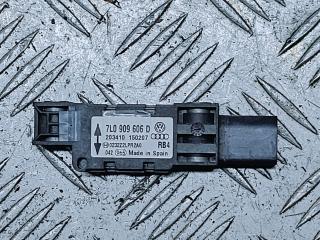 датчик удара Volkswagen Touareg 1 поколение [рестайлинг] 2007, 2.5 л., TDi, BPE, дизель, АКПП, чёрный, внедорожник 5 дв., полный привод, правый руль, 7L0909606D, 203410, 150207, 0232Z2LPR2A0