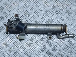 охладитель EGR / Радиатор EGR Volkswagen Passat B6 2009, 2.0 л., TDi, CBAA, дизель, 6МКПП, серебристый, седан, передний привод, правый руль, 03L131512B