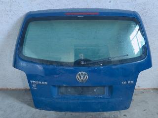 крышка багажника (дверь 3-5) Volkswagen Touran 1 поколение 2003, синий