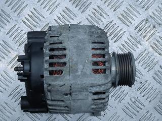 генератор Volkswagen Passat B6 2009, 2.0 л., TDi, CBAA, дизель, 6МКПП, серебристый, седан, передний привод, правый руль, 06F903023C, TG14C011