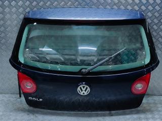 крышка багажника (дверь 3-5) Volkswagen Golf 5 поколение 2004, синий, хетчбэк 5 дв.