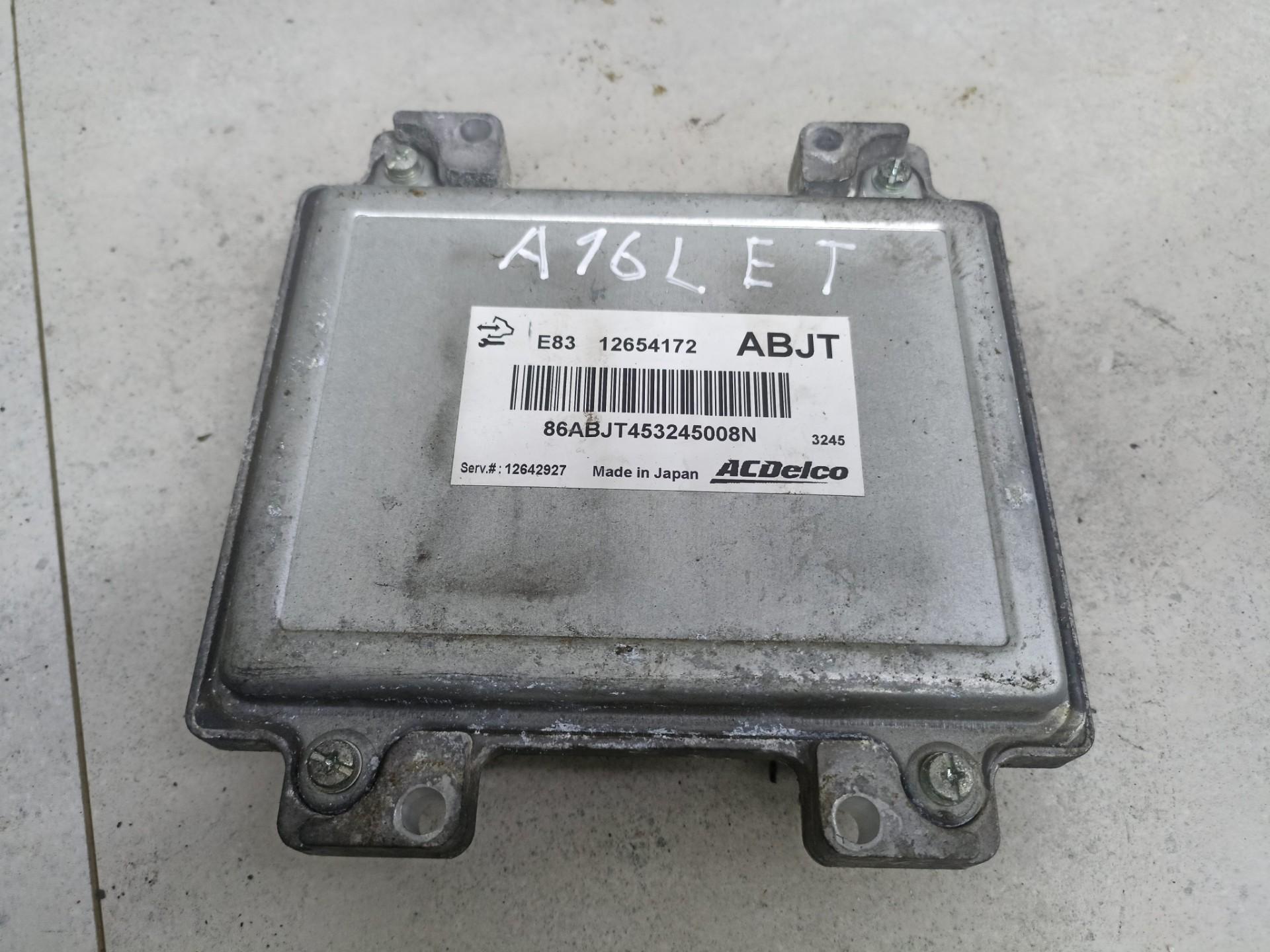 Блок управления двигателем Opel Astra j a16let
