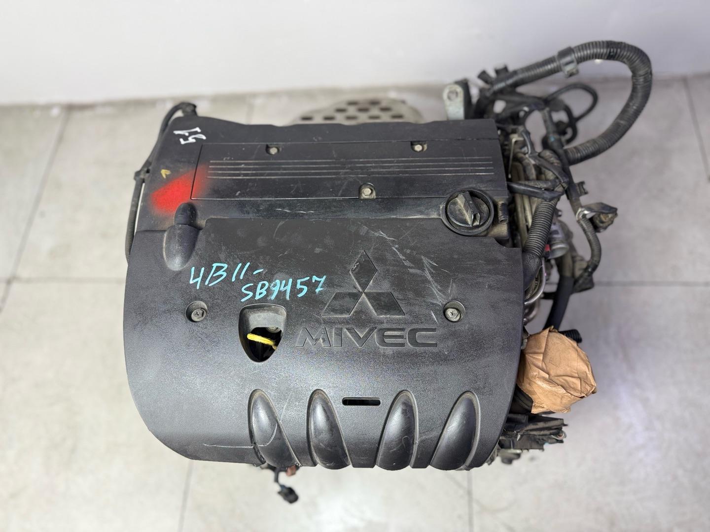 Двигатель Mitsubishi Lancer 10 2.0 (б/у) цена без навесного оборудования  1000C841 Марка: MitsubishiМодель: Lancer Outlander Кузов: 10Двигатель: 2.0Производитель: MitsubishiМаркировка: 4b114b11  Двигатель подходит:Mitsubishi Lancer 10 поколение 2007 - 201