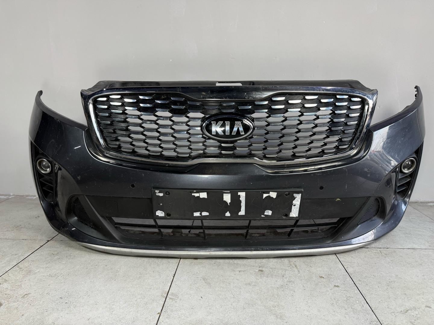 Бампер KIA Sorento Prime 3 UM D4HB Кия саренто прайм Марка: KIAМодель: Sorento Prime 3Год: 2019Кузов: UMДвигатель: D4HB 86586C5500