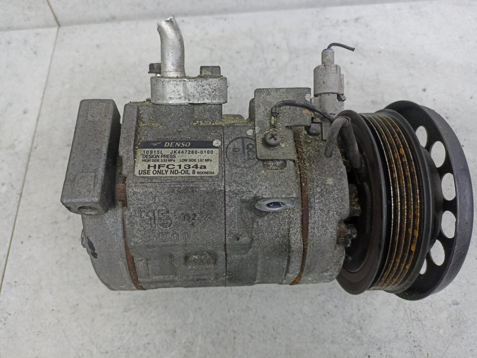 Компрессор кондиционера Toyota COROLLA 2007 E120 1.6 3ZZ-FE JK4472800100 3zz
