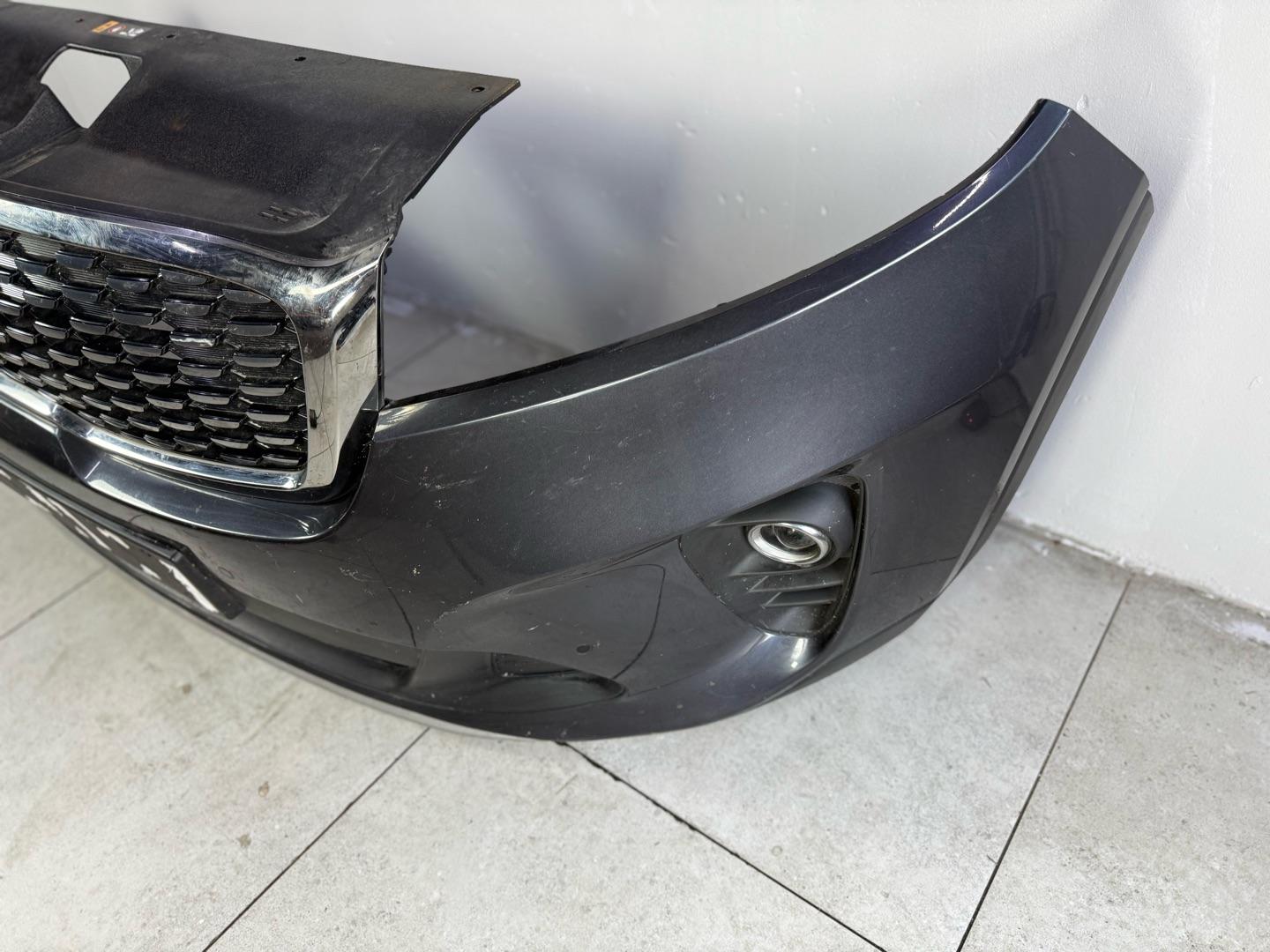 Бампер KIA Sorento Prime 3 UM D4HB Кия саренто прайм Марка: KIAМодель: Sorento Prime 3Год: 2019Кузов: UMДвигатель: D4HB 86586C5500