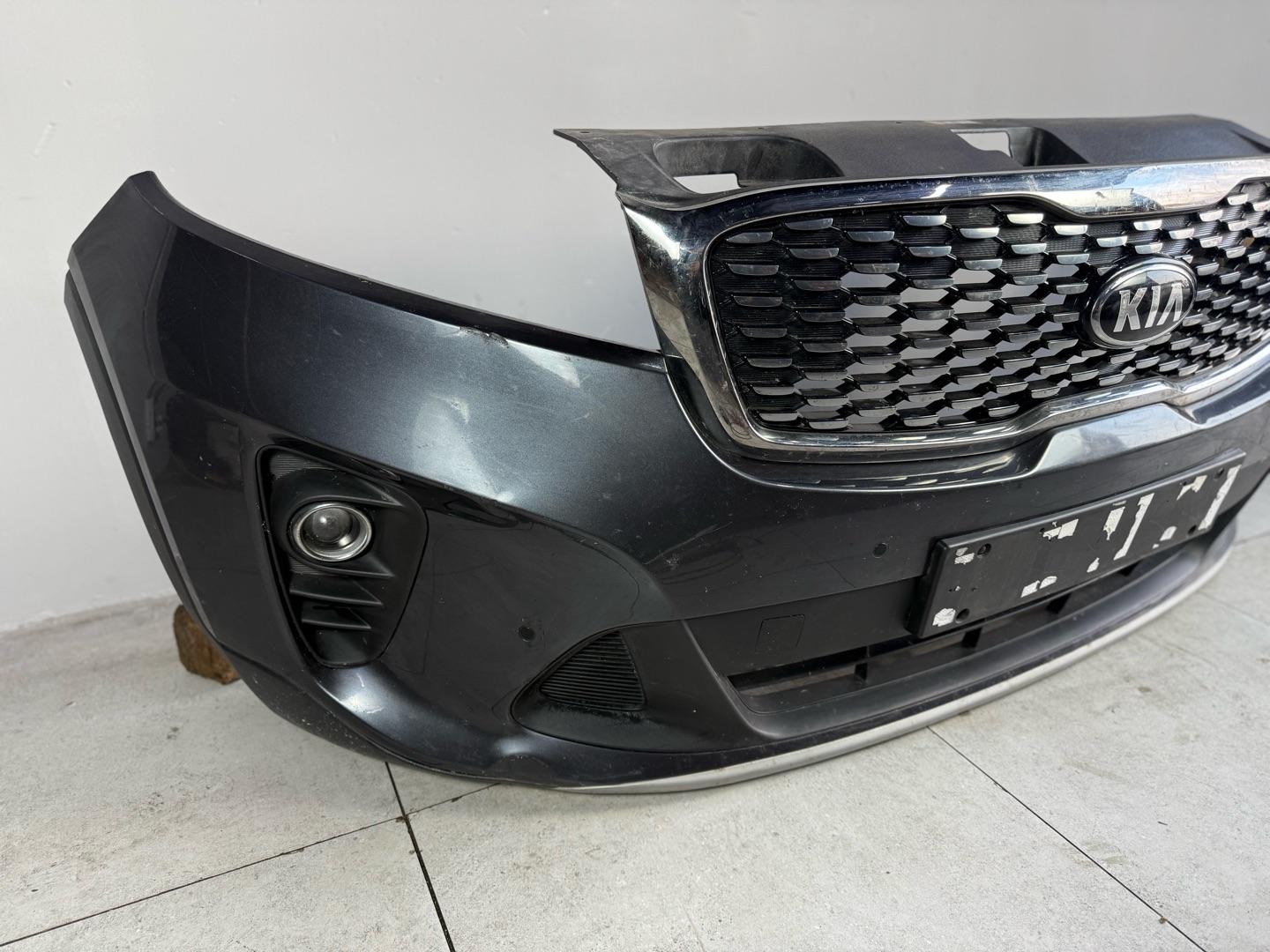 Бампер KIA Sorento Prime 3 UM D4HB Кия саренто прайм Марка: KIAМодель: Sorento Prime 3Год: 2019Кузов: UMДвигатель: D4HB 86586C5500