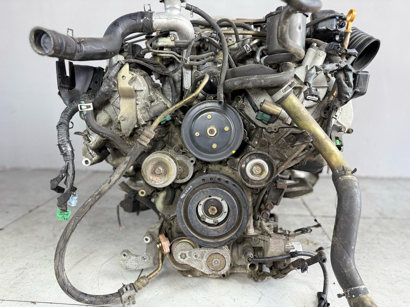 Двигатель внутреннего сгорания: VK45 VK45DE Nissan: Infiniti: FX45 2002-2008 Ниссан Инфинити  Двигатель Infiniti M45 Y50 VK45DE Марка: InfinitiМодель: M45Кузов: Y50Двигатель: VK45DEНомер и производитель: 10102EH0R3 NissanКросс-номера: 10102EH0A3 Применимо