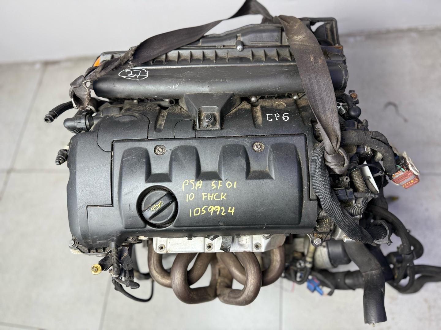 Двигатель Peugeot Citroen EP6C 5f01 5FS Peugeot  EP6C 2013 (контракт)Марка: PeugeotМодель: partner b9 tepee Ситроен борлинга 308Год: 2013Двигатель: EP6CНомер и производитель: 0135QT 0139WK Peugeot / CitroenДвигатель EP6C,  5F01 5FS Евро 5 1.6L 120 л.с Пре