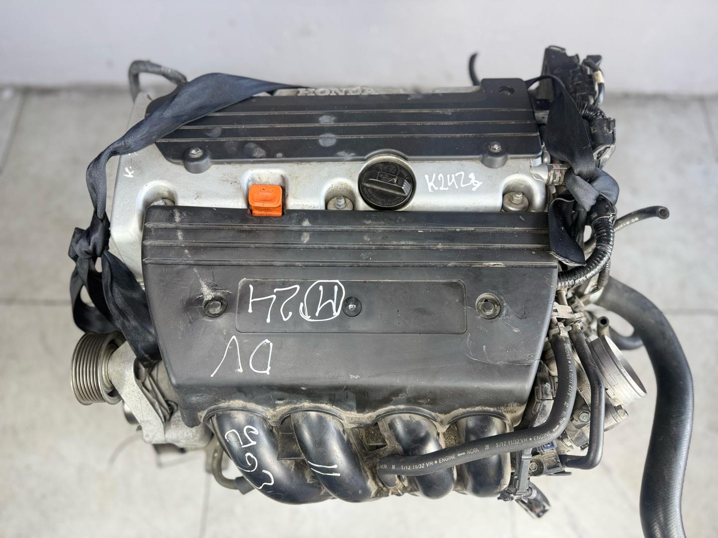 Двигатель В НАЛИЧИИ В МОСКВЕ K24Z3 Контрактный двигатель K24Z3  Honda Accord 8 2.4л из Японии  Двигатель K24Z3 без пробега по РФ.  двигатель honda accord 8 2.4л k24z3