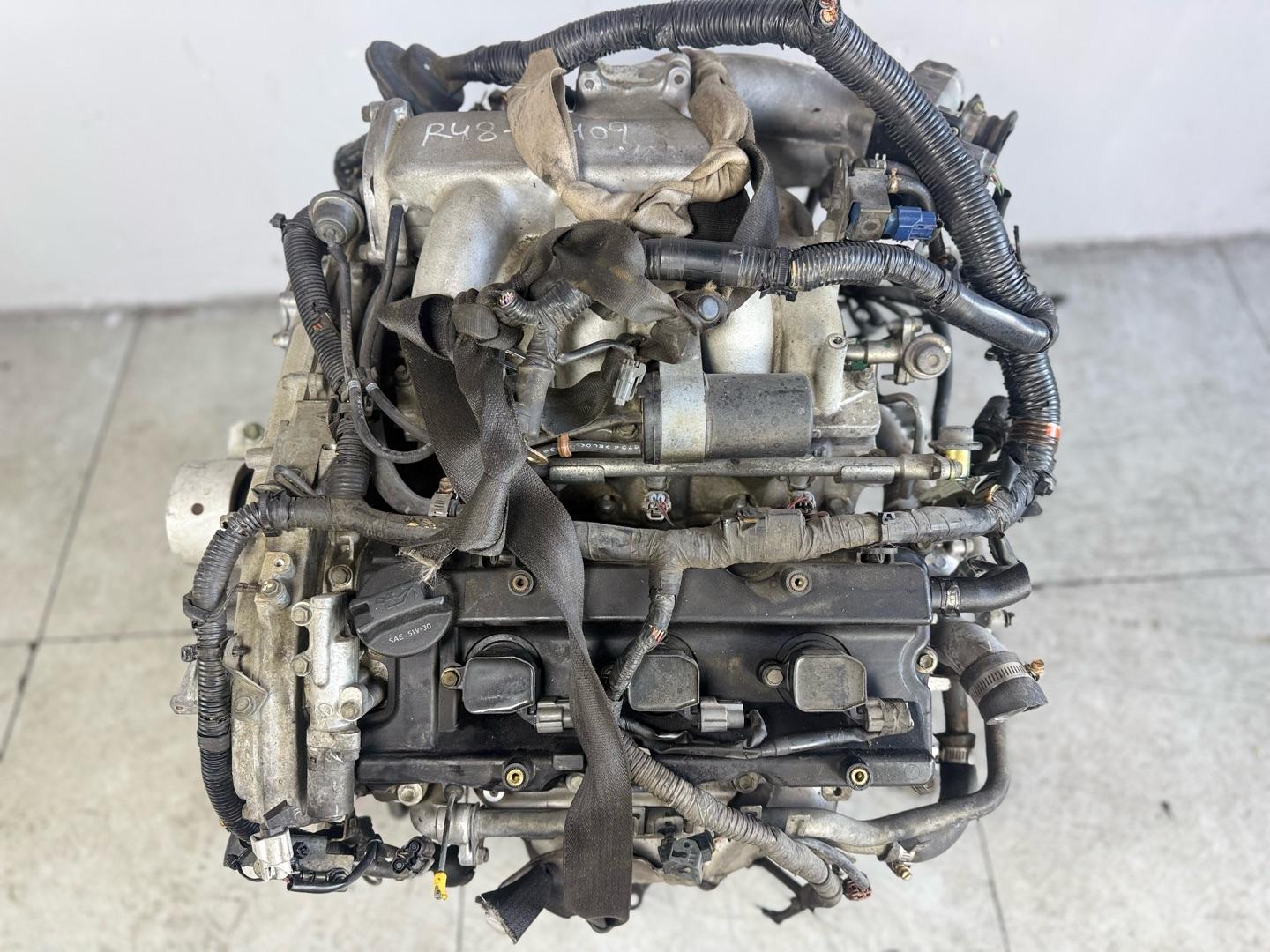 Двигатель Nissan Murano z50 Teana J31 3.5 VQ35DE Nissan 3.5 VQ35DE (б/у)Марка: NissanМодель: Teana Murano Кузов: J31 Z50Двигатель: 3.5 VQ35DEПроизводитель: Nissan