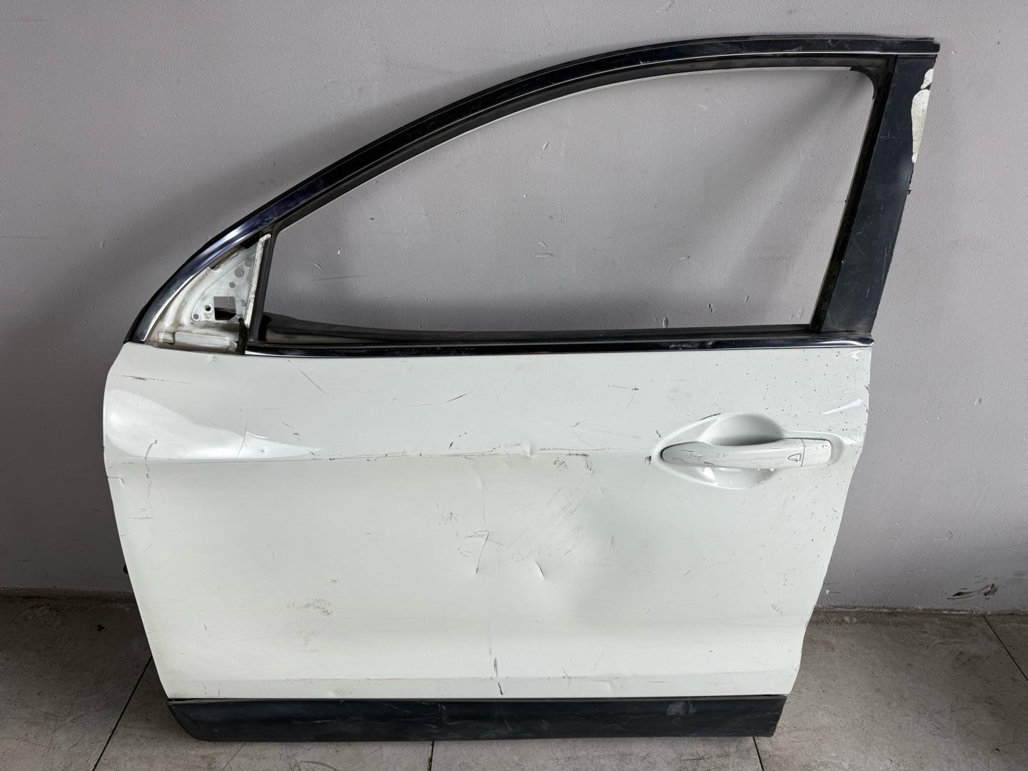 Дверь передняя левая В СБОРЕ  ПОД РЕМОНТ  Для Nissan Qashqai J11 с 2014 года.