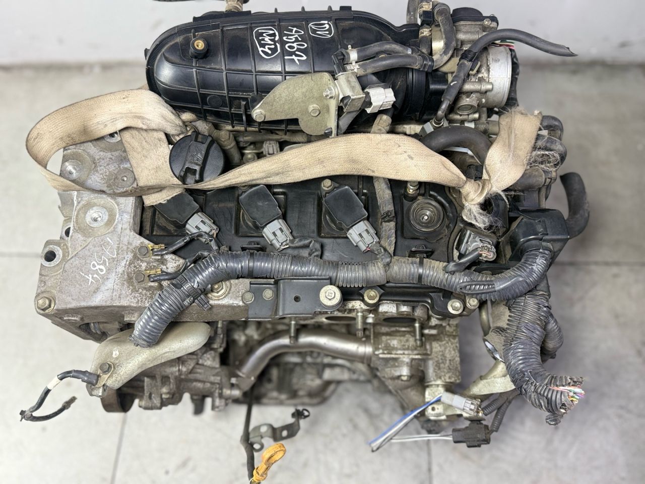 двигатель Nissan X-Trail T31 2008, 2.5 л., QR25DE, бензин, QR25DE - фото №1