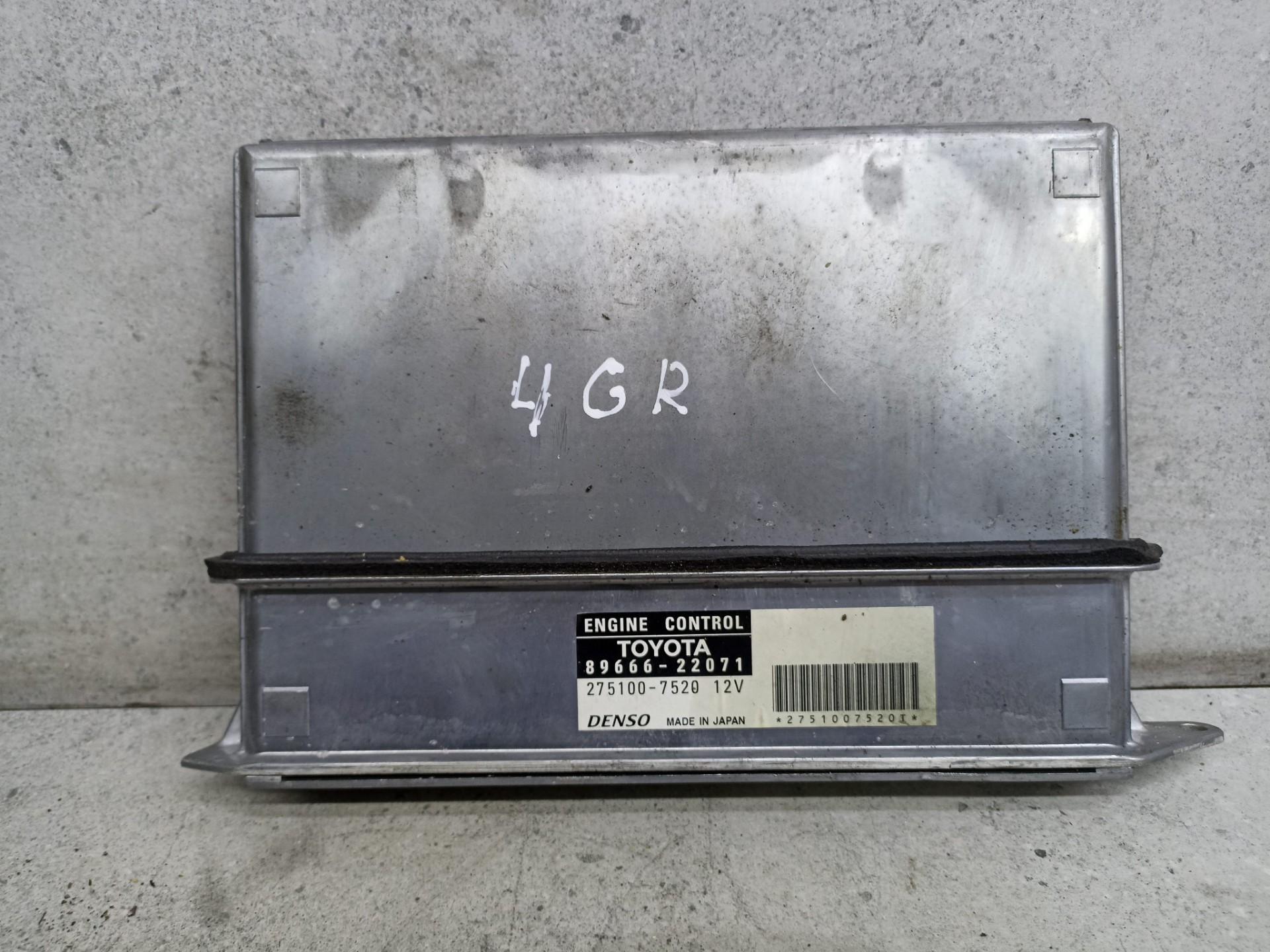 Блок управления двс toyota Mark X GRX120 4grfse 2004-2009