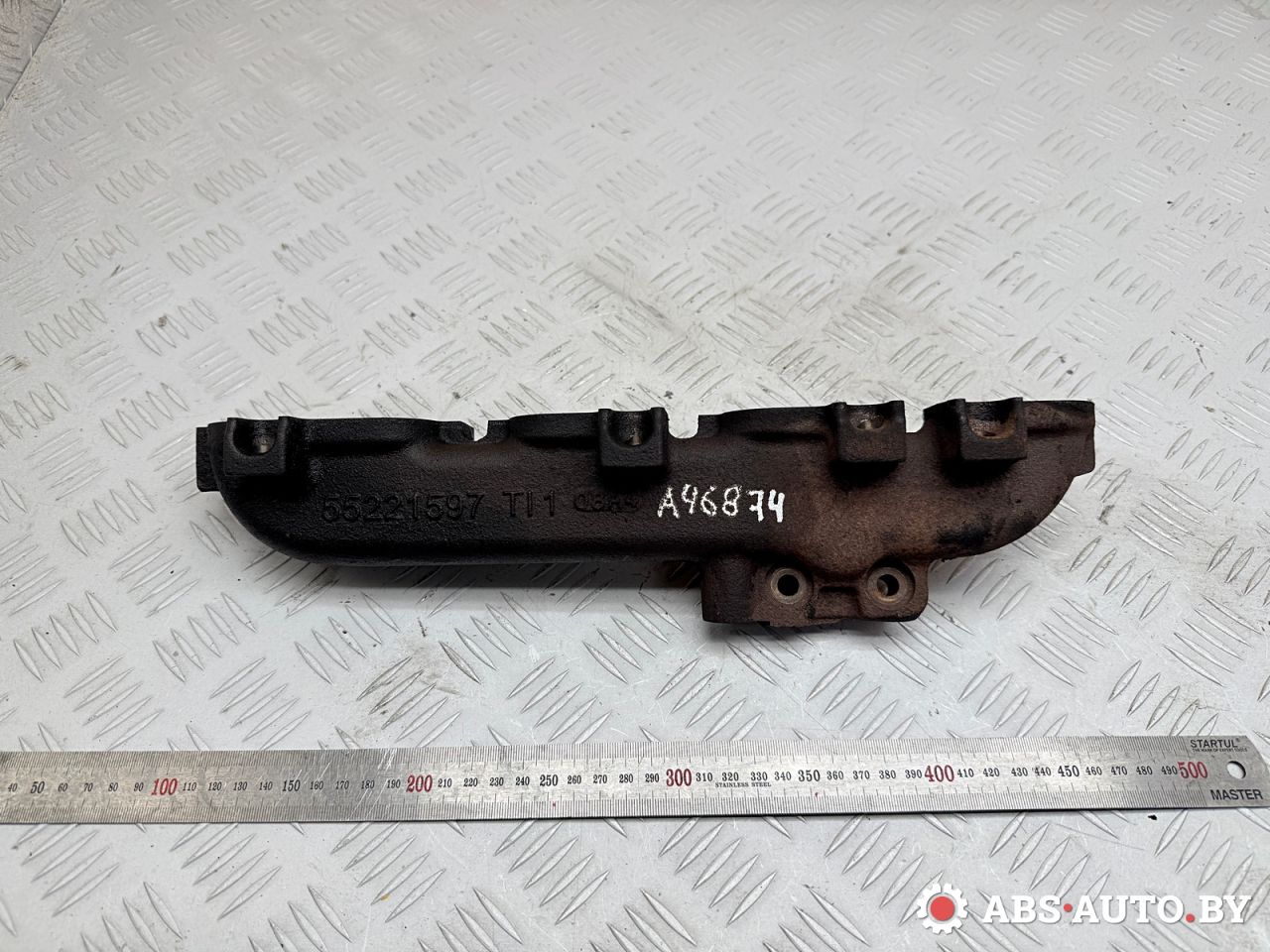 коллектор выпускной Jeep Cherokee 5 поколение 2016, 2.0 л., EBT, дизель, АКПП, внедорожник 5 дв., 55221597, 68093454AA - фото №1