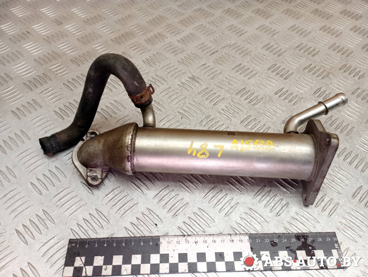 охладитель EGR / Радиатор EGR Ford Transit Custom 1 поколение 2017, 2.2 л., дизель, МКПП, CK2Q9F464AB, 9800570780, 1731703, 1764413, 1807896, BK2Q9F464BE, CK2Q9F464AA - фото №1