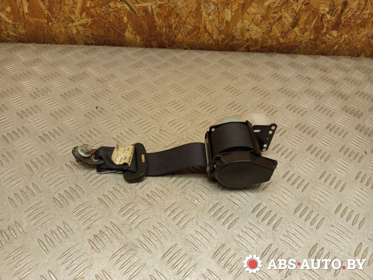 ремень безопасности Peugeot 4007 1 поколение 2009, 2.2 л., дизель, МКПП, полный подключаемый привод, правый руль, 6066750, 0435093 - фото №1
