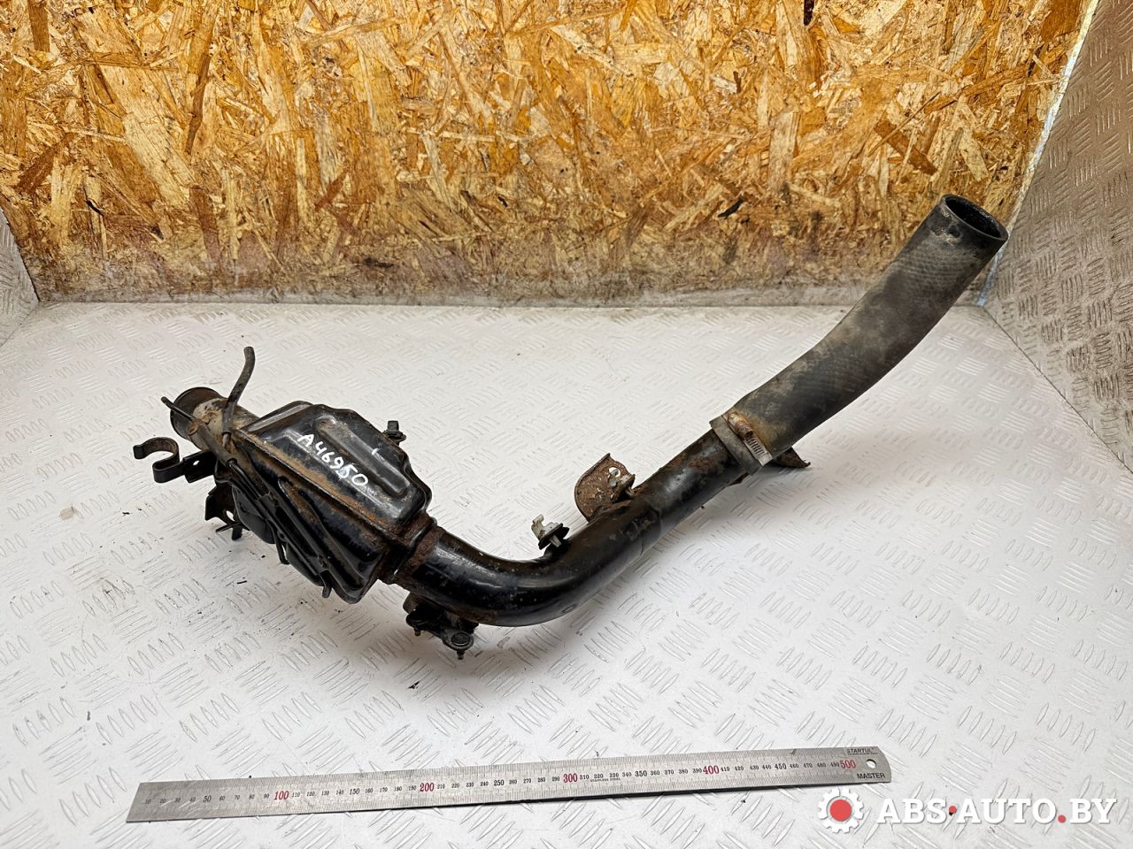 патрубок интеркулера Toyota Avensis 2 поколение (T250) 2006, 2.0 л., 1CD-FTV, дизель, МКПП, универсал, 1736127070, 1734227050 - фото №1