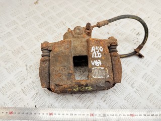 суппорт передний левый Peugeot 207 1 поколение 2006, 1.6 л., 9HZ (DV6TED4), дизель, МКПП, хетчбэк 5 дв., 1607375480, 1638155880, 4400N2, 4400R8, 4400W7, 24354117615, 0204004449, 0204103973, F61164, BNZ1477GM, BNZ1477ZP, BNZ1477ZW, PBRC834, BHW373E, 561N10115Z