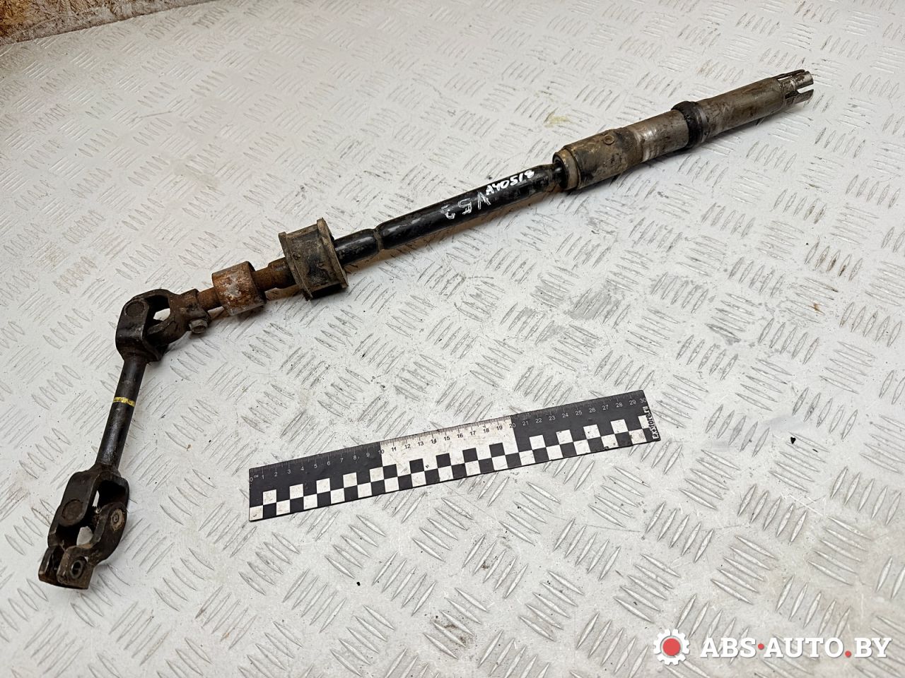 рулевой карданчик Mitsubishi Pajero 3 поколение 2002, 3.2 л., дизель, МКПП, внедорожник 3 дв., полный привод, MR407335 - фото №1