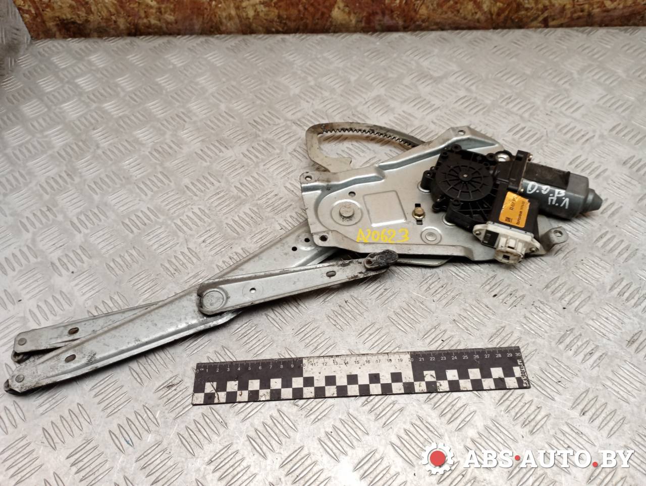 стеклоподъемник электрический передний левый Opel Omega B 1999, 90459121, 90459503, 7743000733, 1933792000 - фото №1