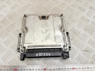 блок управления двигателем Peugeot 607 1 поколение 2001, 2.2 л., 4HX (DW12TED4/FAP), дизель, МКПП, седан, 0281010567, 9641188180