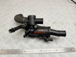 корпус термостата Peugeot 407 1 поколение 2005, 2.0 л., RHR (DW10BTED4), дизель, АКПП, седан, 9656182980, 725281