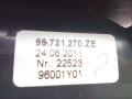 кулиса Peugeot 3008 1 поколение 2011, 1.6 л., дизель, робот, передний привод, правый руль, 96721270ZE, 9687024580 - фото №7