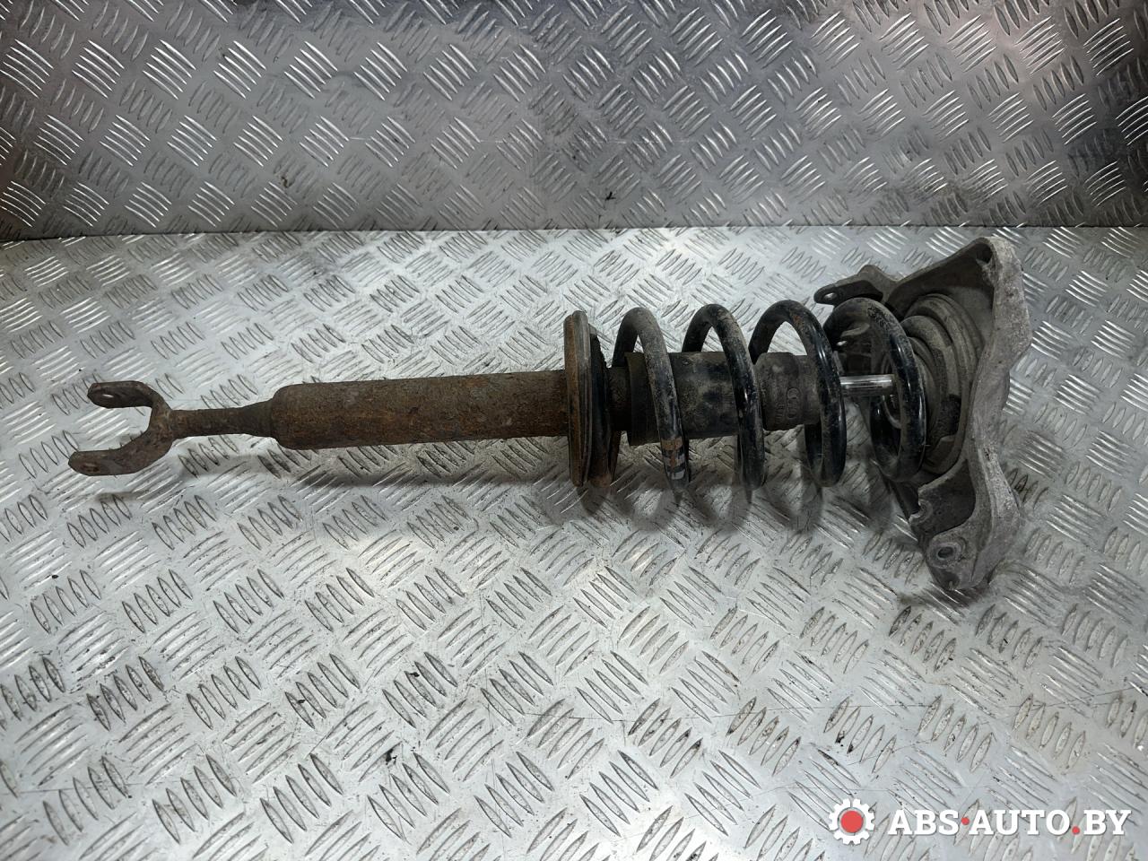 стойка передняя левая Audi A6 4B/C5 2000, 2.5 л., AKE, дизель, МКПП, седан, полный привод - фото №1