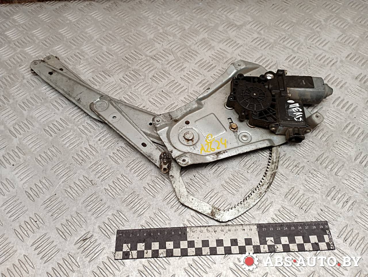 стеклоподъемник электрический передний левый Opel Omega B 1999, 90459121, 90459503, 7743000733, 1933792000 - фото №1