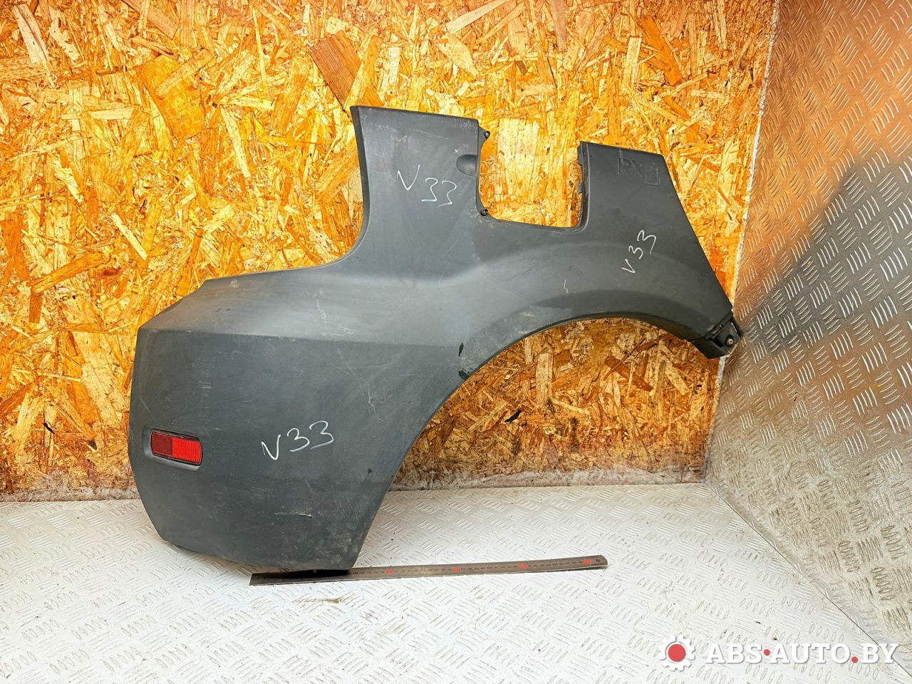 Клык бампера Renault Scenic RX4 1 поколение 2002, 1.9 л., F9Q 740, дизель, МКПП, полный привод, 7700435886, 7700437660, 7700437669, 7700437673 - фото №1